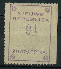 NEW REPUBLIC - 1886 9d violet (arms) mint.  SG 82.