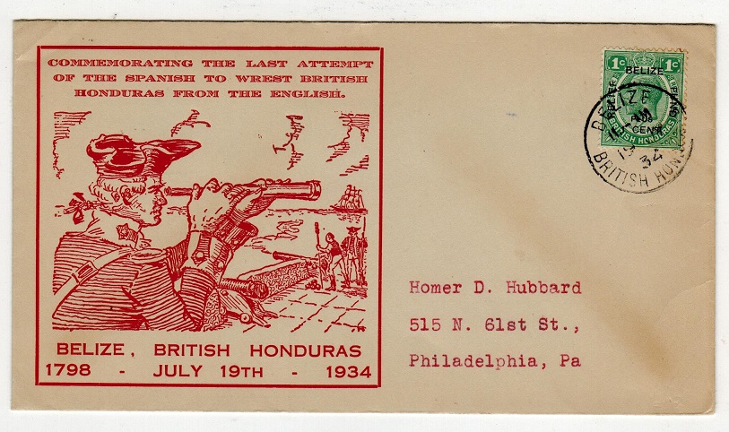 BRITISH HONDURAS - 1932 