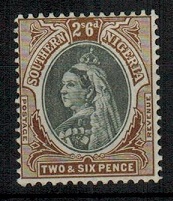 SOUTHERN NIGERIA - 1903 2/6d grey black and brown mint.  SG 17.