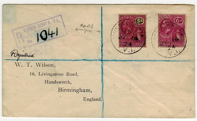 BRITISH VIRGIN ISLANDS - 1924 